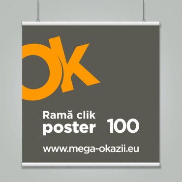 Poster hanger 100 cm - rama click poster