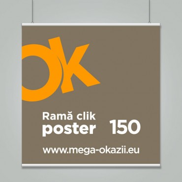 Poster hanger 150 cm - rama click poster