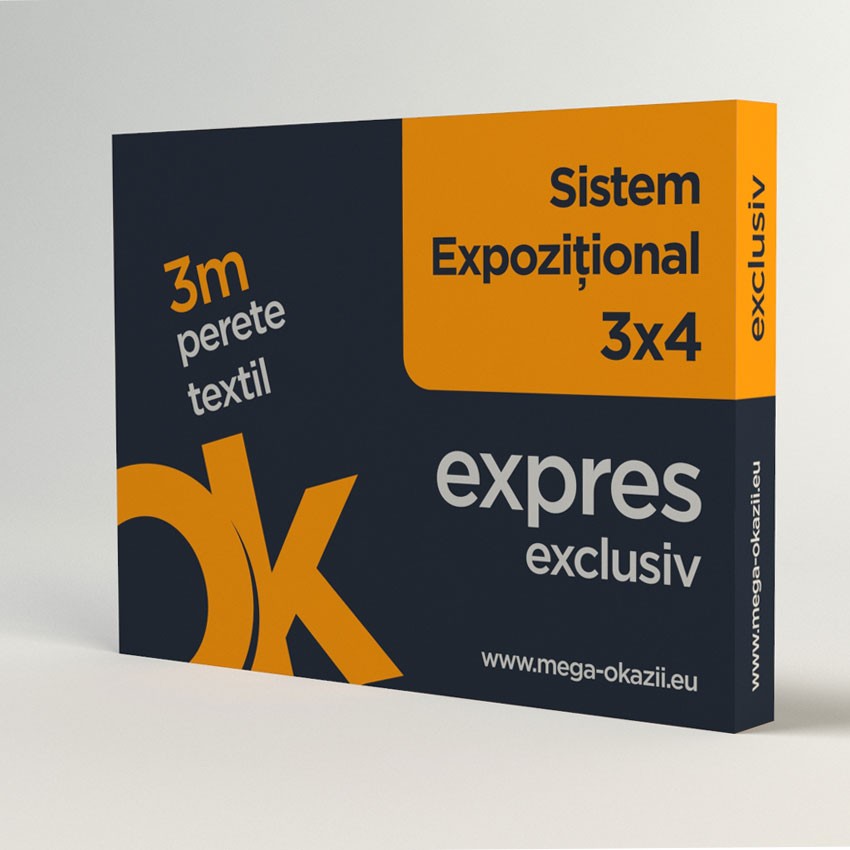 Perete expozitional 3x4 | exclusiv