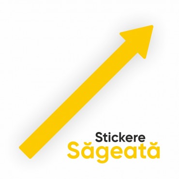 Sticker Autocolant Sageata