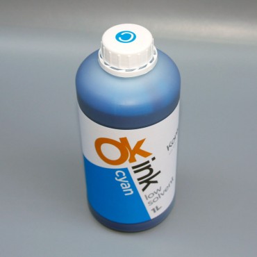 Cyan - cerneală LOW solvent